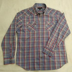 Banana Republic Pearl Button Western Shirt Large